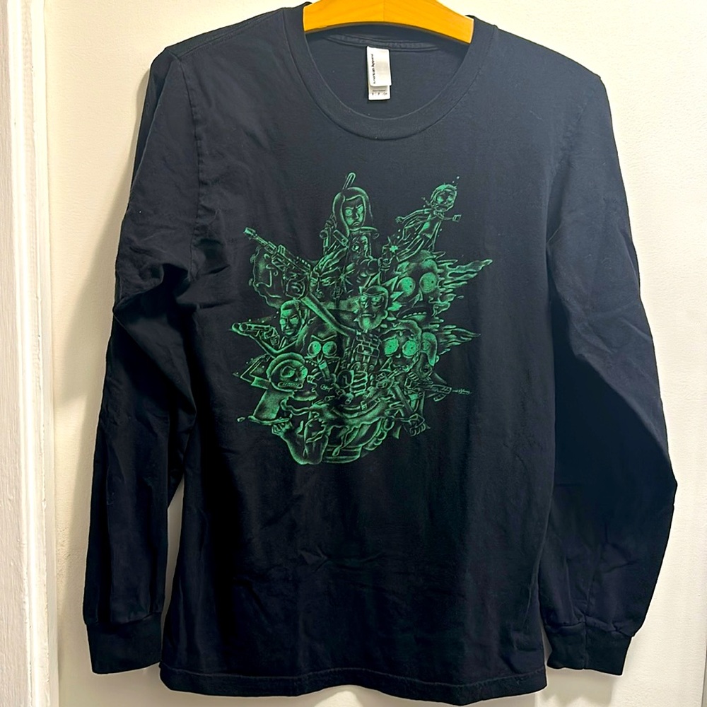 Long Sleeve Rick and Morty Tee